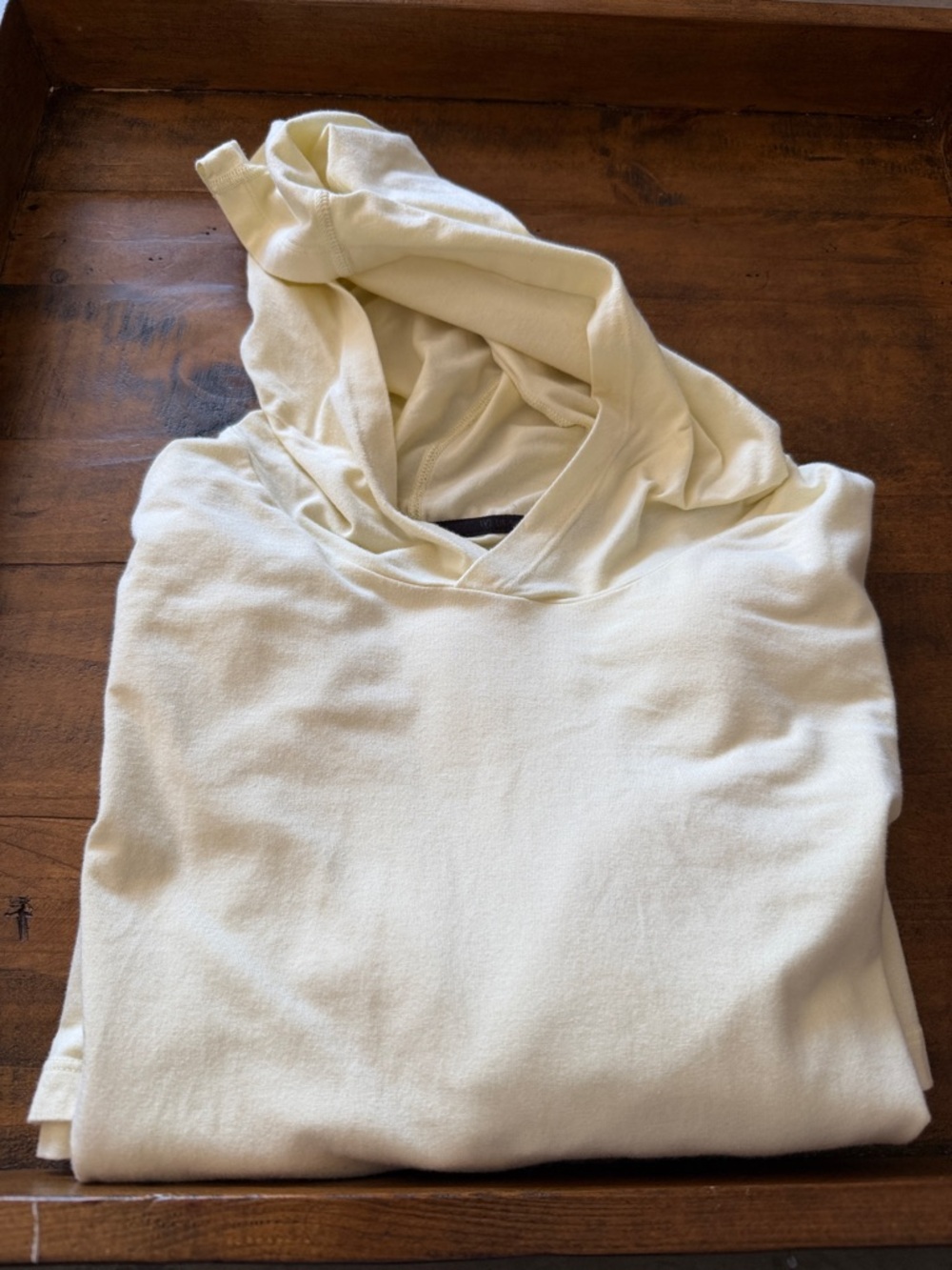 VRST Yellow Hooded Pullover Tshirt
